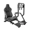 Conjunto de Cockpit para Simulador de Corrida Volante Gamer de Alto Torque Direct Drive Assento para Simulação de Direção Suporte para Monitor