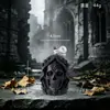 Velas de caveira preta de Halloween, adereços decorativos para sala de fuga e cenários de mistério de assassinato, velas para realçar a atmosfera para festas