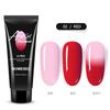Pegamento para extensiones de uñas de cristal, 15 ml, para uñas artísticas, temperatura, rápido, sin papel, sólido, para uñas.