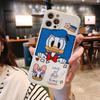 Donald Duck Daisy para Apple 12 Phone Case iPhone13promax Feminino Desenho Animado 15 All-inclusive Resistente a quedas