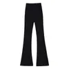 Calça Fitness Flare Falsa de Duas Peças Removível Tamanho Plus Size para Meninas Cheinhas Saia que Cobre o Quadril Novo Estilo 2026 Calça de Yoga com Caimento Emagrecedor