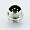 Enchufe de aviación GX16 muesca única rosca extendida 2-10 conector de enchufe de seguridad para cable de video