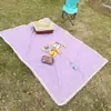 Nueva manta de picnic a cuadros estilo ins, alfombrilla impermeable para camping, esencial para tomar fotos, alfombrilla de picnic impermeable para acampar al aire libre