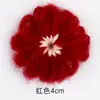 Bai Xi DIY Mohair Fino Hecho a Mano Ganchillo Flores de Margarita Bufanda Multicolores Sombrero Suéter Flores Decorativas de Lana