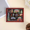 Imanes de Nevera de Madera de Henan, Imanes Personalizados de Ciudades Chinas, Imanes de Resina Culturales y Creativos de Luoyang y Kaifeng, Souvenirs de Atracciones Turísticas
