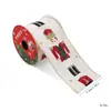 Fita de Tecido Nova Cor Shengyuan Desenho Papai Noel Juta Fita de Cetim Laço de Árvore de Natal Decoração para Amarrar