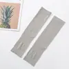 Mangas de gelo proteção solar de verão mangas femininas e masculinas mangas de seda de gelo UV mangas masculinas luvas finas de ciclismo cotoveleiras
