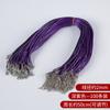 Nuevos Accesorios para Joyería DIY Cierre de Langosta Cuerda Sencilla de Cera Cuerda para Collar Cuerda de Cuero Negro para Collar Cuerda con Colgante Venta al por Mayor