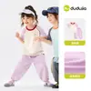 Conjunto de Ropa Infantil de Dudu: Conjunto de Dos Piezas para Niños de Manga Corta de Otoño, Camiseta y Pantalones de Secado Rápido para Niñas, Ropa Infantil