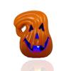 Nueva linterna de Halloween transfronteriza lámpara de calabaza portátil lámpara de aceite decorativa de calavera Naranja negro cinta adhesiva de doble cara lámpara de calabaza