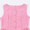 Vestido regata feminino elegante estilo europeu e americano INS, moda 2026, atacado Amazon, para o trabalho
