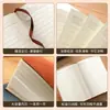 Cuaderno de Cuero Suave de Piel de Oveja A5 Papel Engrosado Cuaderno de Oficina de Negocios de Aspecto Elegante Se Puede Añadir Logo y Palabras