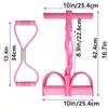 En stock Explosiones Seis tubos Mejorado Abdominales Tinker Yoga Cuerda de fitness Pedal de rally multifuncional