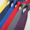 960 Gravata Masculina de Costela Fina Formal de Negócios Listrada Gravata para Noivo Casamento Estilo Coreano Gravata para Terno em Estoque