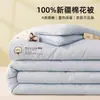Núcleo de Colcha 100% Algodão de Xinjiang Classe A Algodão Bruto Colcha de Inverno Colcha de Primavera e Outono Colcha de Verão Colcha de Ar Condicionado Colcha de Algodão para Dormitório Estudantil