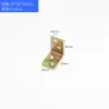 Código de Ángulo Ángulo de Hierro Tablero de Madera Mesa y Silla Armario para Ropa Conector de Fijación Ángulo Recto de 90 Grados Placa Soporte Laminar Tipo L Pequeño