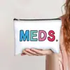 Bolsa de Cosméticos com Zíper Estampada Mais Vendida da Amazon Bolsa de Higiene Pessoal Feminina de Mão Estojo Simples e Moderno de Lona Bolsa de Armazenamento