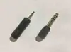 Grande macho pequeno conector de tomada de guitarra adaptador de cabo de áudio conector 6,35 para 3,5