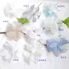 Flores de Organza Tridimensionais Vestido de Noiva Headwear Decoração de Flor de Pulso Pétalas Grandes Tecido de Costura para Traje Antigo Hanfu