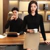 Polo de manga larga camiseta de solapa personalizada otoño e invierno ropa de trabajo camisa cultural logo impreso construcción de grupo camisa publicitaria ropa de trabajo diy