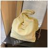 Bolsa Grande Transfronteiriça para Mulheres que se Deslocam, Bolsa Transversal, Nova Bolsa de Tecido Estilo Coreano 2026, Bolsa Tote Casual de Ombro Único para Estudantes