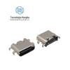 Base TIPO-C 6 pinos pia altura pia 0,8/1,2/1,6 mm conector TYPEC placa de quatro pinos