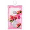 Bolsa Deshumidificadora con Fragancia a Durazno Rosa, Antimoho, Resistente a la Humedad, Deshumidificante y Absorbente de Agua, Bolsa Deshumidificadora Colgable Desecante para Uso en Interiores en el Hogar