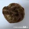 Atravessando a Fronteira Peruca Coque de Cabelo Coque Fabricante Atacado Seda de Alta Temperatura Fofo Cacheado Elástico de Cabelo Botão de Flor Cabeça Comércio Exterior Cabelo