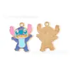 Aleación gota de aceite caricatura linda estrella bebé stillson DIY accesorios de joyería colgante llavero pendientes colgante
