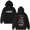 Sudadera con Capucha de Gangster Otoño e Invierno Lana Manga Larga Casual con Capucha para Hombres y Mujeres