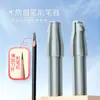 Sacapuntas para Lápiz de Cejas, Herramienta para Afilar Lápiz de Cejas, Sacapuntas para Principiantes, Herramienta Auxiliar para Lápiz de Cejas, Set de Sacapuntas de Madera para Lápiz de Cejas