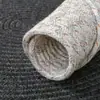 Alfombra Redonda Engrosada para Sala de Estar, Sofá, Mesa de Café, Estera de Estilo Europeo y Americano de Lujo Ligero, Tejida a Mano, Manta para Mesita de Noche de Dormitorio