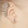 Fã Coreano Asa de Anjo de Cristal asa de borboleta asa de águia pássaro menisco lagarto Pérola clipe de orelha gancho de orelha