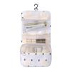 Bolsa de aseo de viaje de fábrica al por mayor bolsa de cosméticos portátil gancho lote mixto tela Oxford ins bolsa de almacenamiento impermeable