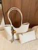 Bolso Tejido de Gran Capacidad para Viajes Diarios para Mujer, Nuevo Bolso Cesta Estilo Coreano de Nicho Verano 2026, Bolso Tote de Moda