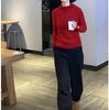 21005 Da Ai Mei Yi Yuan 2026 Nova Blusa de Moletom Feminina Manga Longa com Capuz Pulôver Slim Fit Moderna e Estilosa