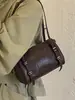Bolsa de travesseiro com design de nicho novo transfronteiriça para mulheres, grande capacidade, versátil, de ombro único, para o trabalho, transversal, de axila