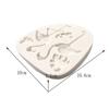 Molde de silicona para fondant de hoja de tortuga flamenco, herramienta para modelar arcilla suave y epoxi