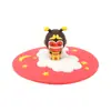 Tampas de silicone para copos, feitas sob medida com seu próprio design, apresentando figuras 3D, mascotes de IP de marcas e tampas de silicone à prova de poeira para brindes promocionais