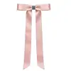 Horquilla de Princesa con Lazo Medio Atado, Accesorio para el Cabello, Pinza Elegante y Dulce de Satén, Horquilla Estilo Coreano para la Parte Posterior de la Cabeza