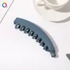 Clip de plátano esmerilado para PC transfronterizo Qiyue, clip vertical, temperamento, cola de caballo alta, artefacto fijo, clip de agarre, horquilla, clip de tiburón, venta al por mayor
