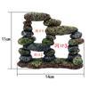 Decoración de Paisaje para Acuario Cueva de Refugio Adornos para Acuario Casa para Camarones Cíclidos Nido para Camarones Piedras Huecas Simuladas