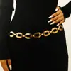 Vestido casual retrô versátil com corrente na cintura, estilo jeans, chic étnico boêmio, cinto de franjas em formato de coração