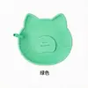 Suporte Personalizado de Silicone para Picolé Infantil à Prova de Vazamento Fácil de Lavar Silicone de Grau Alimentício com Canudo Suporte Dupla Uso para Sorvete Picolé