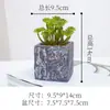 Plantas Artificiais Personalizadas Criativas em Vasos, Plantas Verdes da Moda, Decoração de Bonsai para Casa, Plantas Artificiais em Vasos