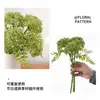 Ramo de Plantas Artificiales con Fruta de Avena y Fruta de Arroz, Plantas Verdes Artificiales y Plantas Acuáticas para Decoración Suave de Hotel de Negocios, Flores Falsas