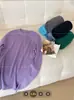 Suéter de Punto de Lana Merino de 45 Hilos Mejorado Antibacteriano con Sensación de Segunda Piel para Mujer, Top Ajustado para el Trabajo en Otoño e Invierno, Camiseta Interior