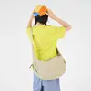 Bolso Cruzado Casual Estilo Coreano Transfronterizo Bolso Dumpling para Mujer Simple Color Sólido Estilo Perezoso Gran Capacidad Bolso de Hombro para Estudiante