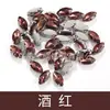 Direto da Fábrica diy olho de cavalo costura à mão diamante fundo prateado Garra de cristal diamante vestido buraco sapatos bolsa strass acessórios de vestuário