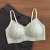 Ropa interior tipo chaleco retractora de senos para mujer, Sujetador push-up suave de soporte para busto pequeño, Sin varillas, Sujetador estilo dulce anti-caída